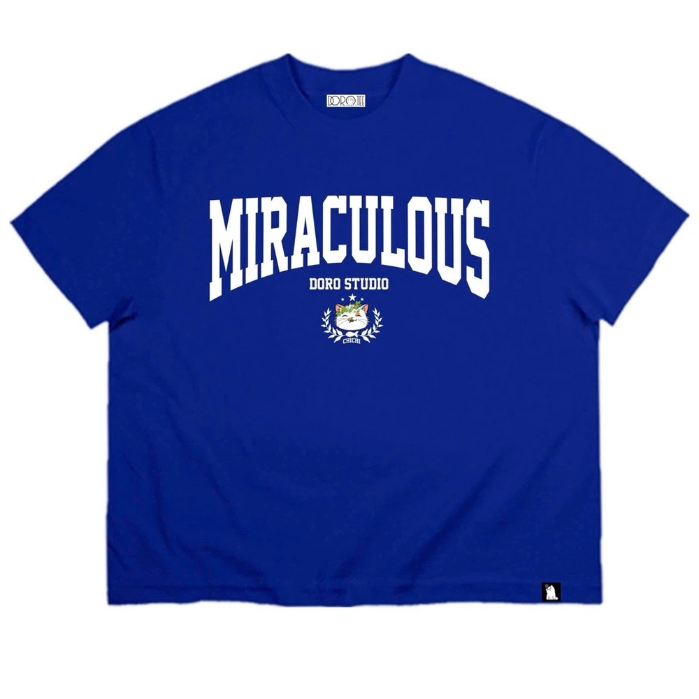 Miraculous Doro Studio Graphic Tee - Royal Blue